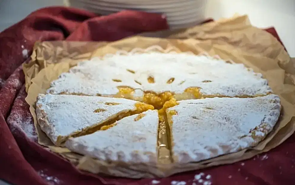 Пирог с цитрусом